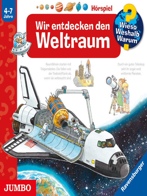 Title details for Wir entdecken den Weltraum [Wieso? Weshalb? Warum? Folge 32] by Andrea Erne - Wait list